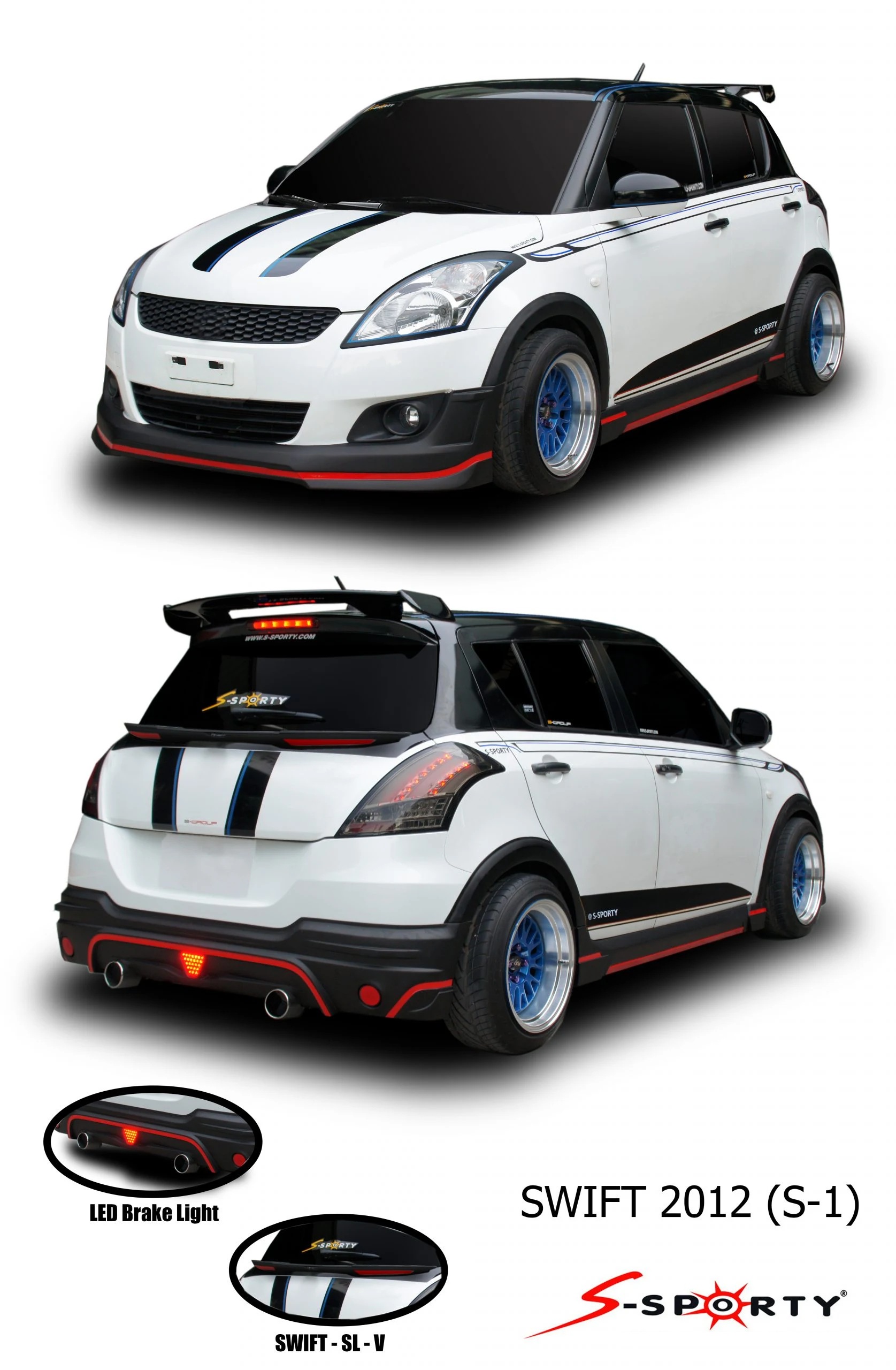 ชุดแต่ง SWIFT 2012 S-1 S-Sporty