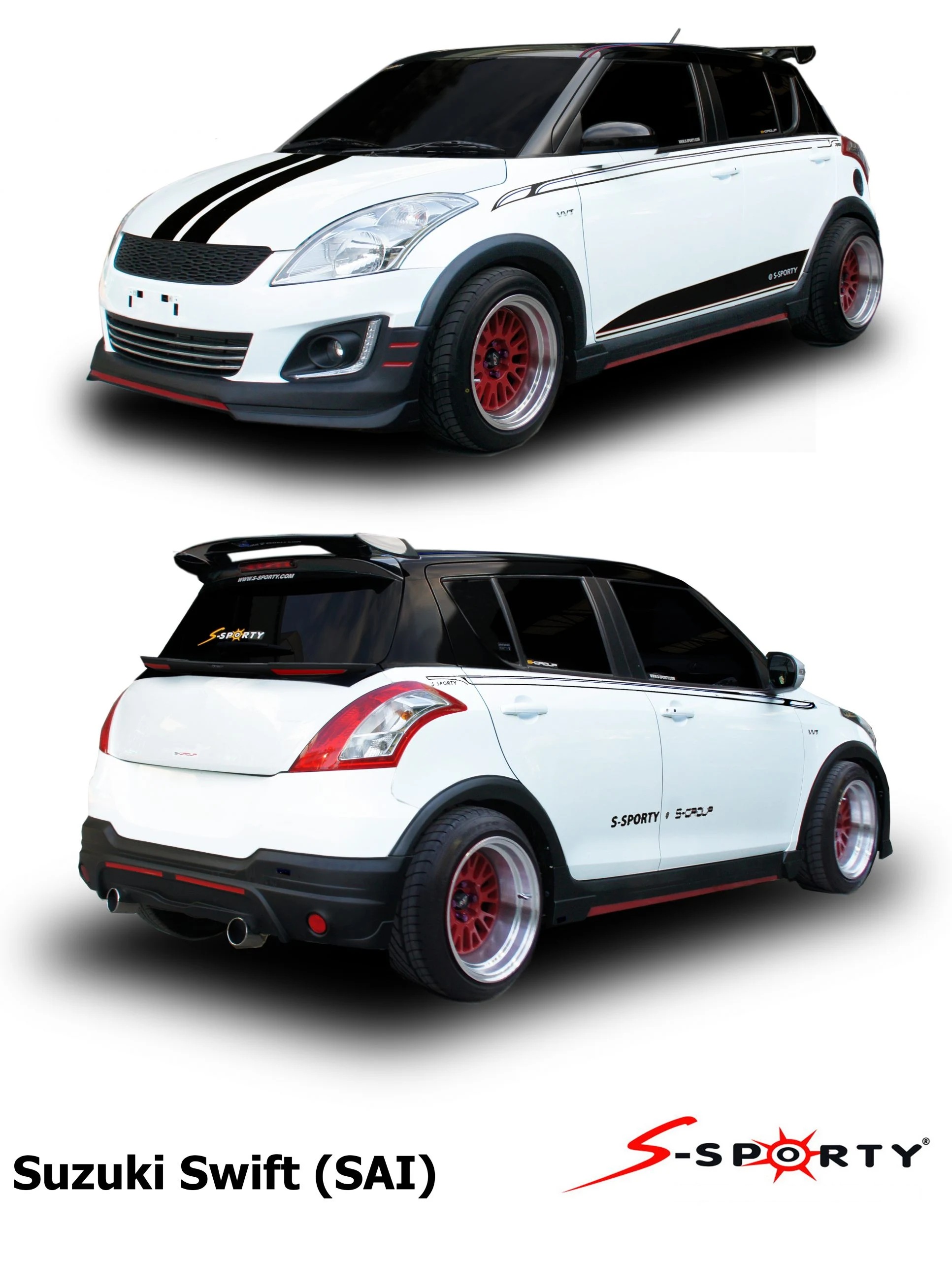 ชุดแต่ง SWIFT 2016 – SAI S-Sporty