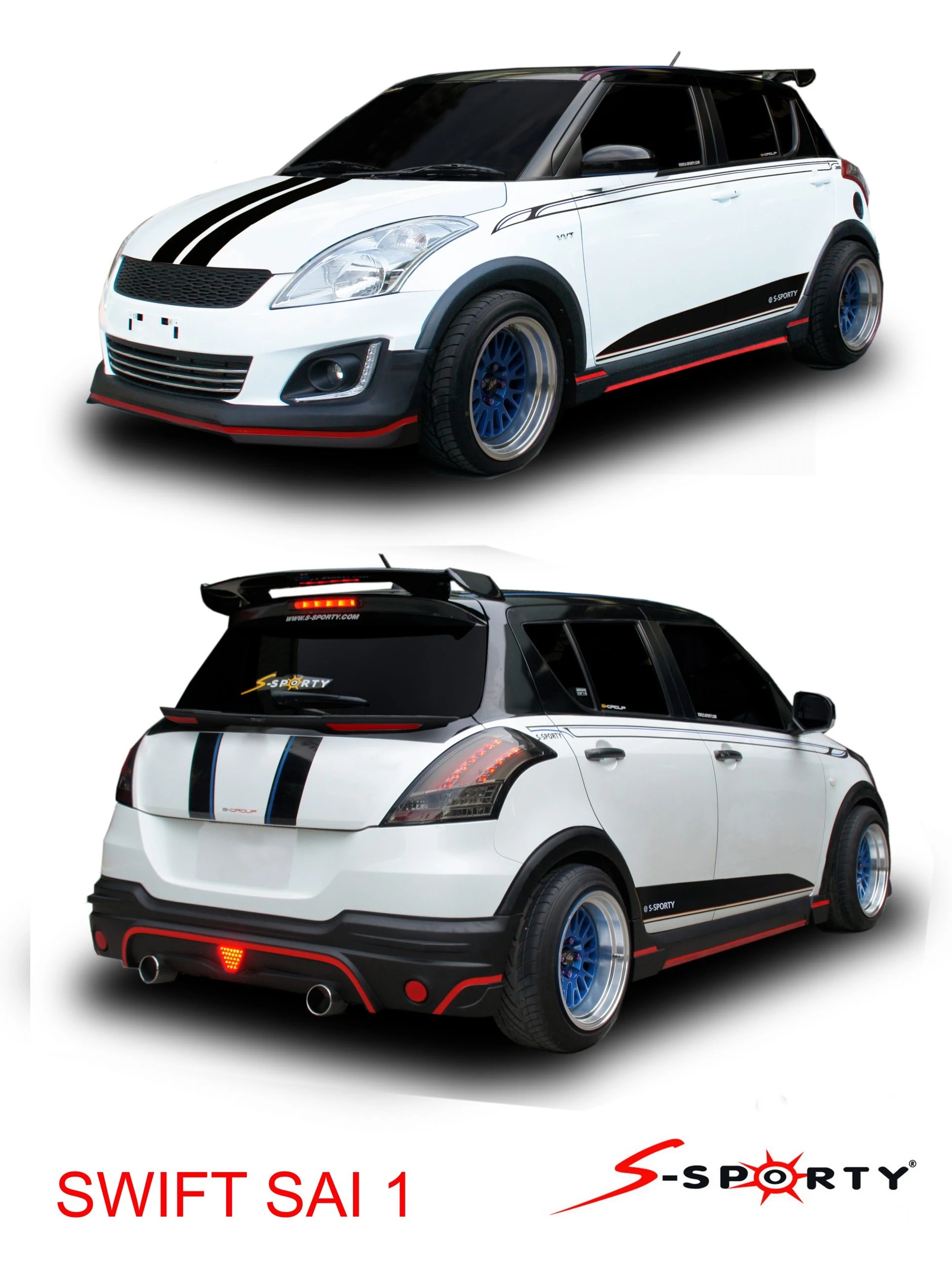 ชุดแต่ง SWIFT 2016 SAI 1 S-Sporty