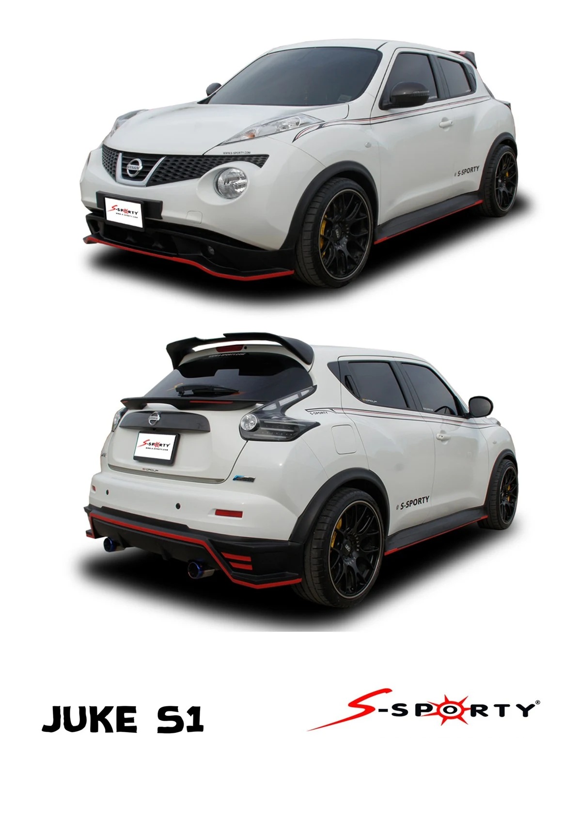 ชุดแต่ง JUKE 2018 S1 S-Sporty