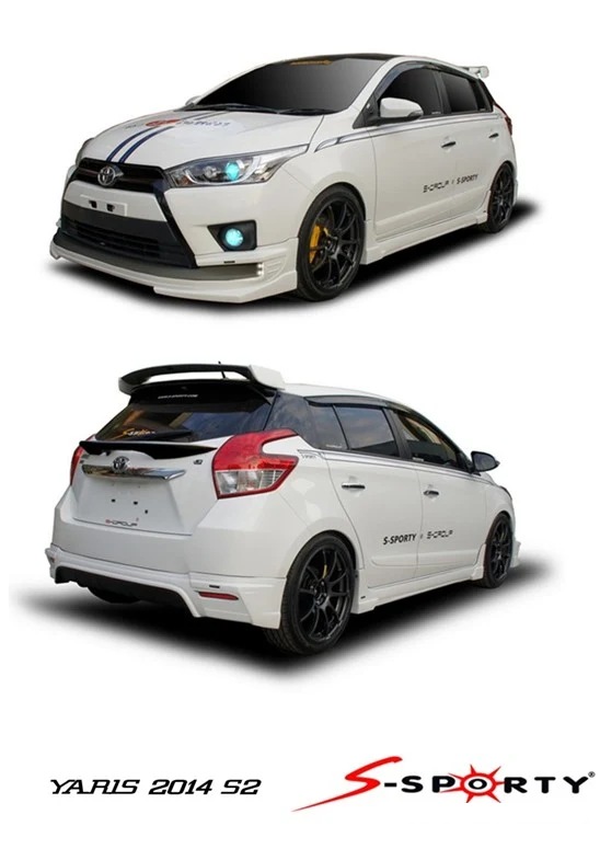 ชุดแต่ง Yaris Hatchback 2014 S2 S-Sporty