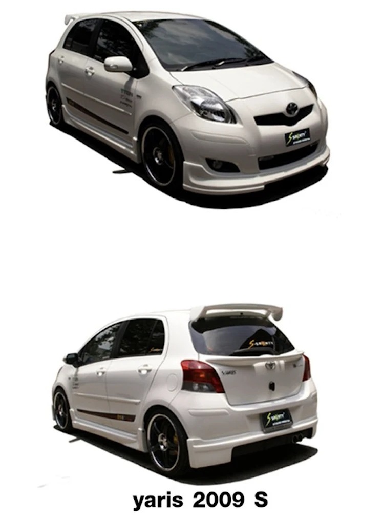ชุดแต่ง Yaris Hatchback 2009 S S-Sporty