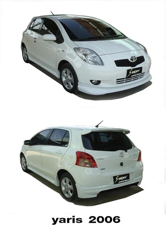 ชุดแต่ง Yaris Hatchback 2006 ME S-Sporty