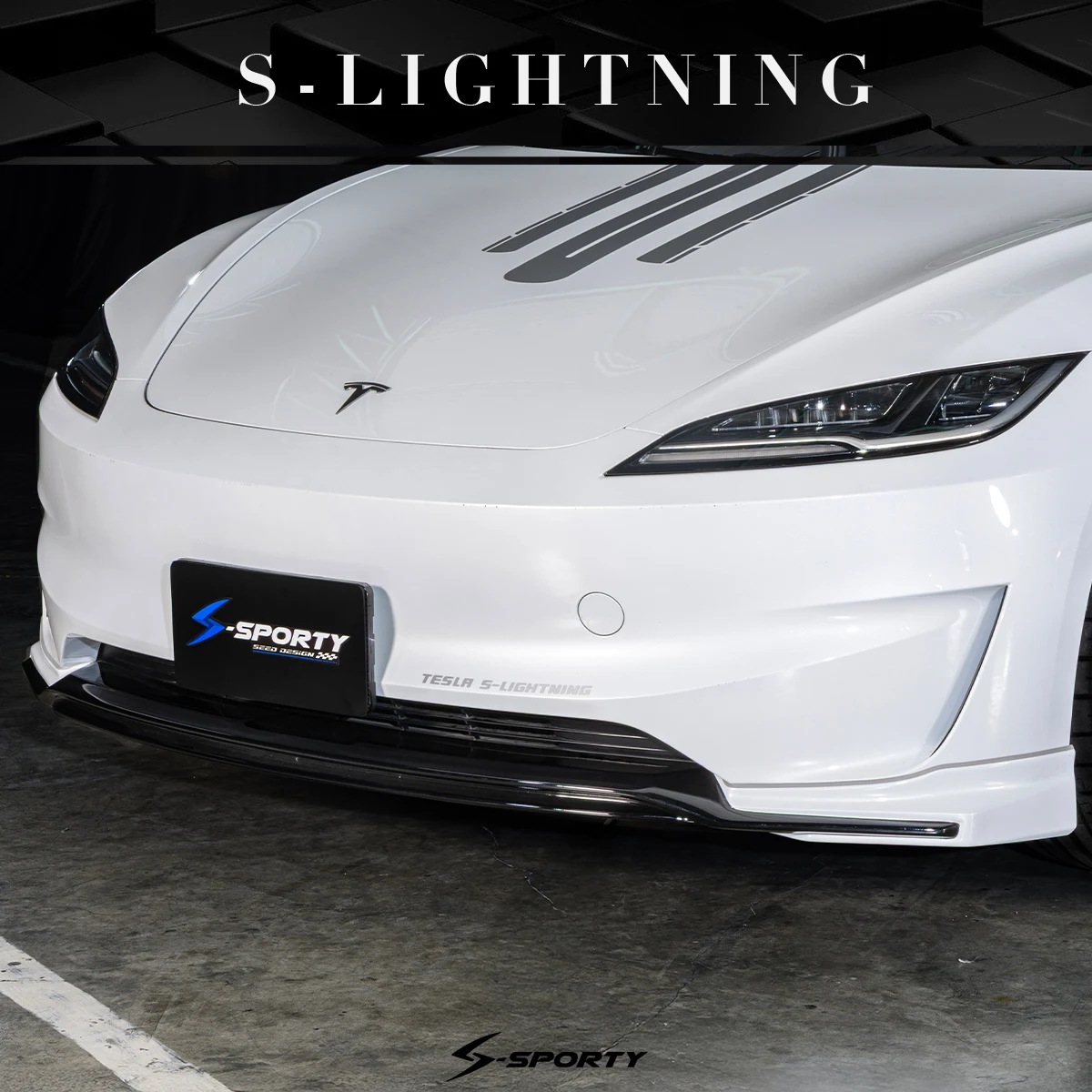 ชุดแต่ง Tesla Model 3 Performance S-LIGHTNING S-Sporty