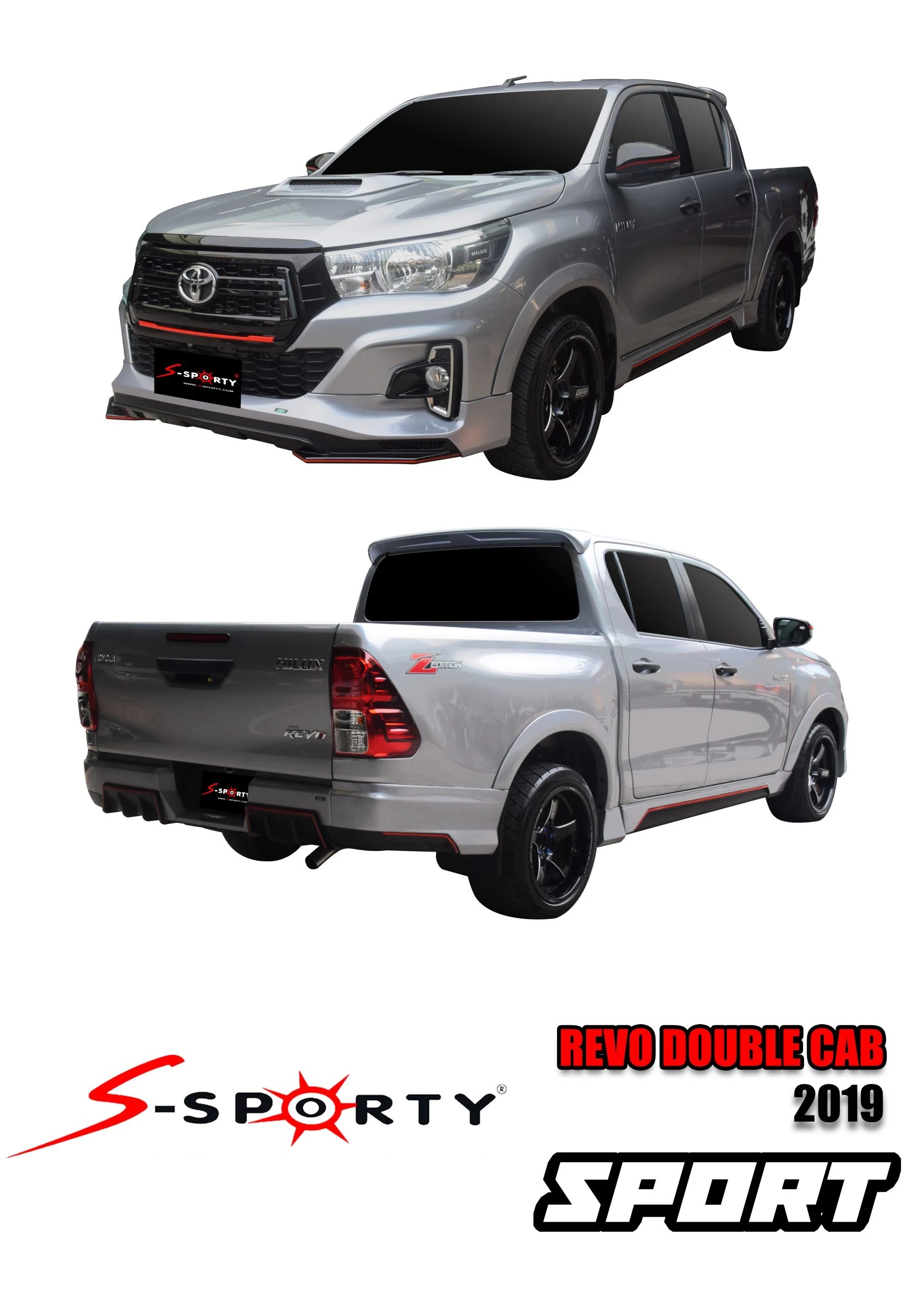 ชุดแต่ง REVO 2019 SPORT มีโป่ง S-Sporty