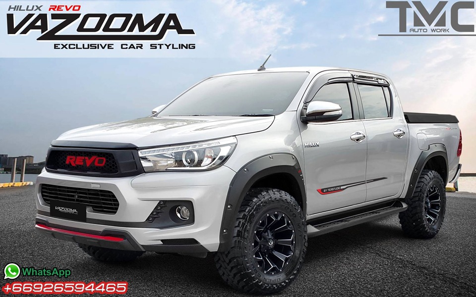 ชุดแต่ง Toyota Hilux Revo 2015 2019 VazoomaX 2017 2018