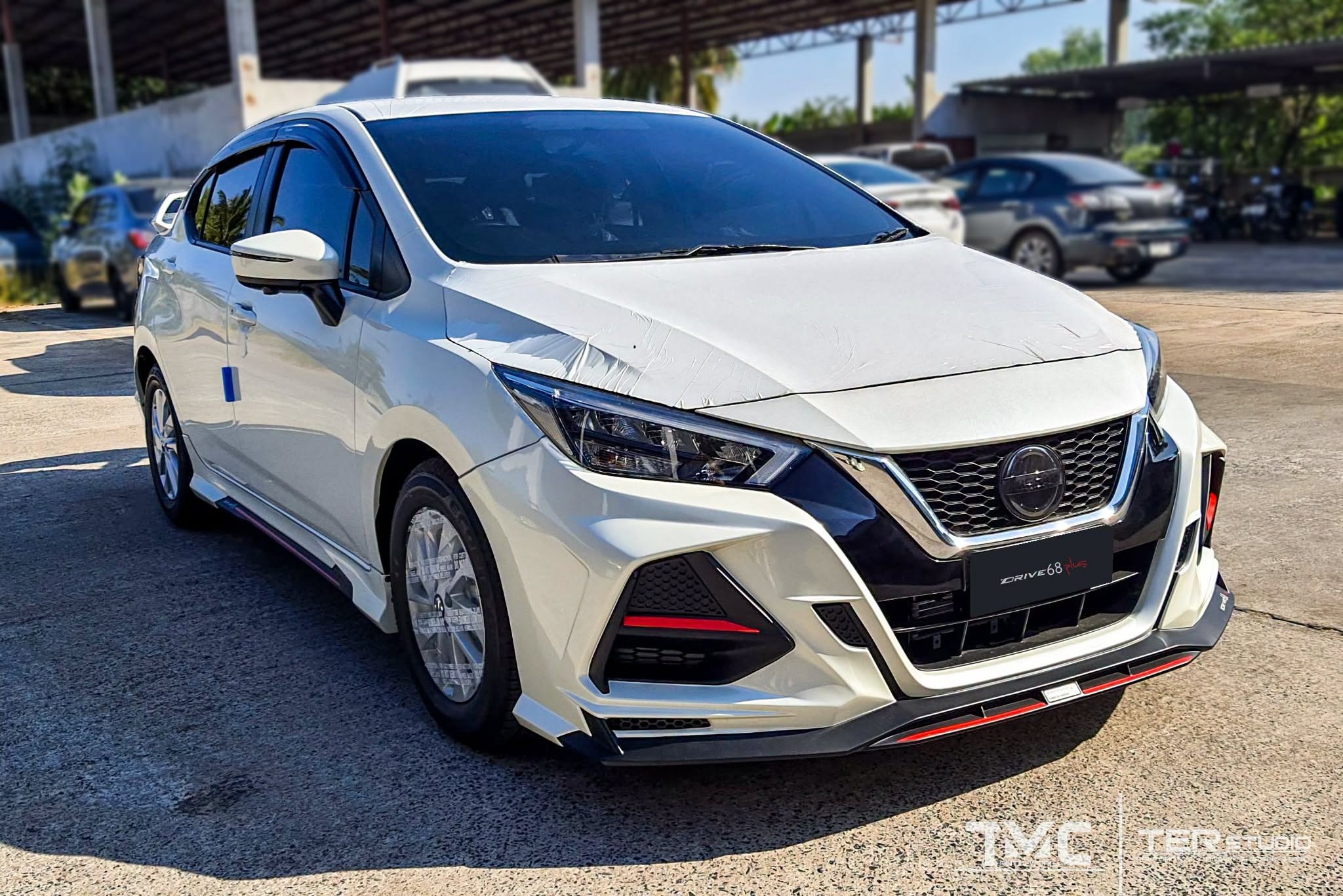 ชุดแต่ง Nissan Almera 2019 2022 Drive68 Plus