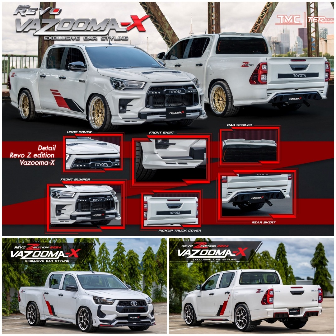 ชุดแต่ง Toyota Hilux Revo 2020 2024 VazoomaX 2024