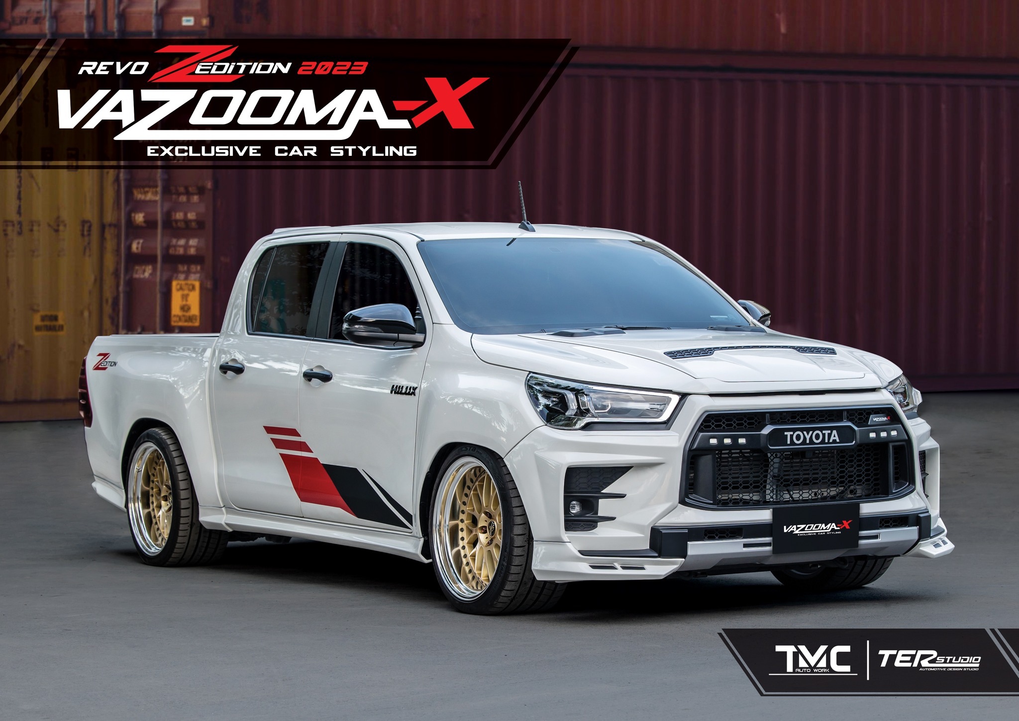 ชุดแต่ง Toyota Hilux Revo 2020 2024 VazoomaX 2023