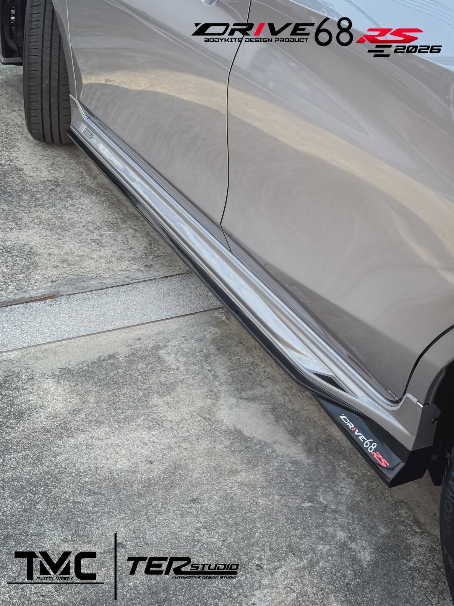 ชุดแต่ง Toyota Yaris ATIV 2024 2026 Drive68 RS 4 ประตู