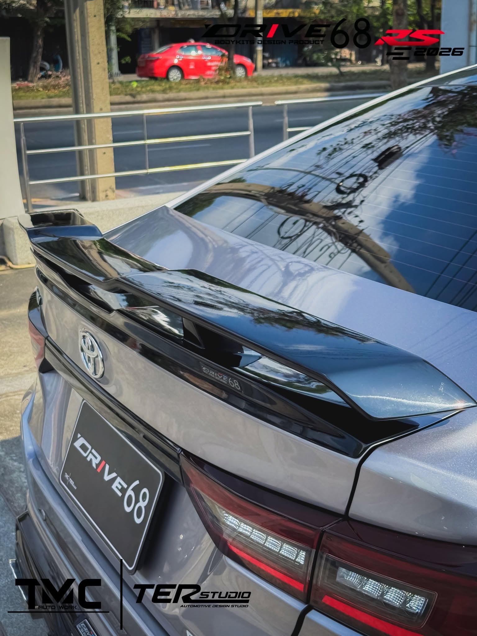 ชุดแต่ง Toyota Yaris ATIV 2024 2026 Drive68 RS 4 ประตู