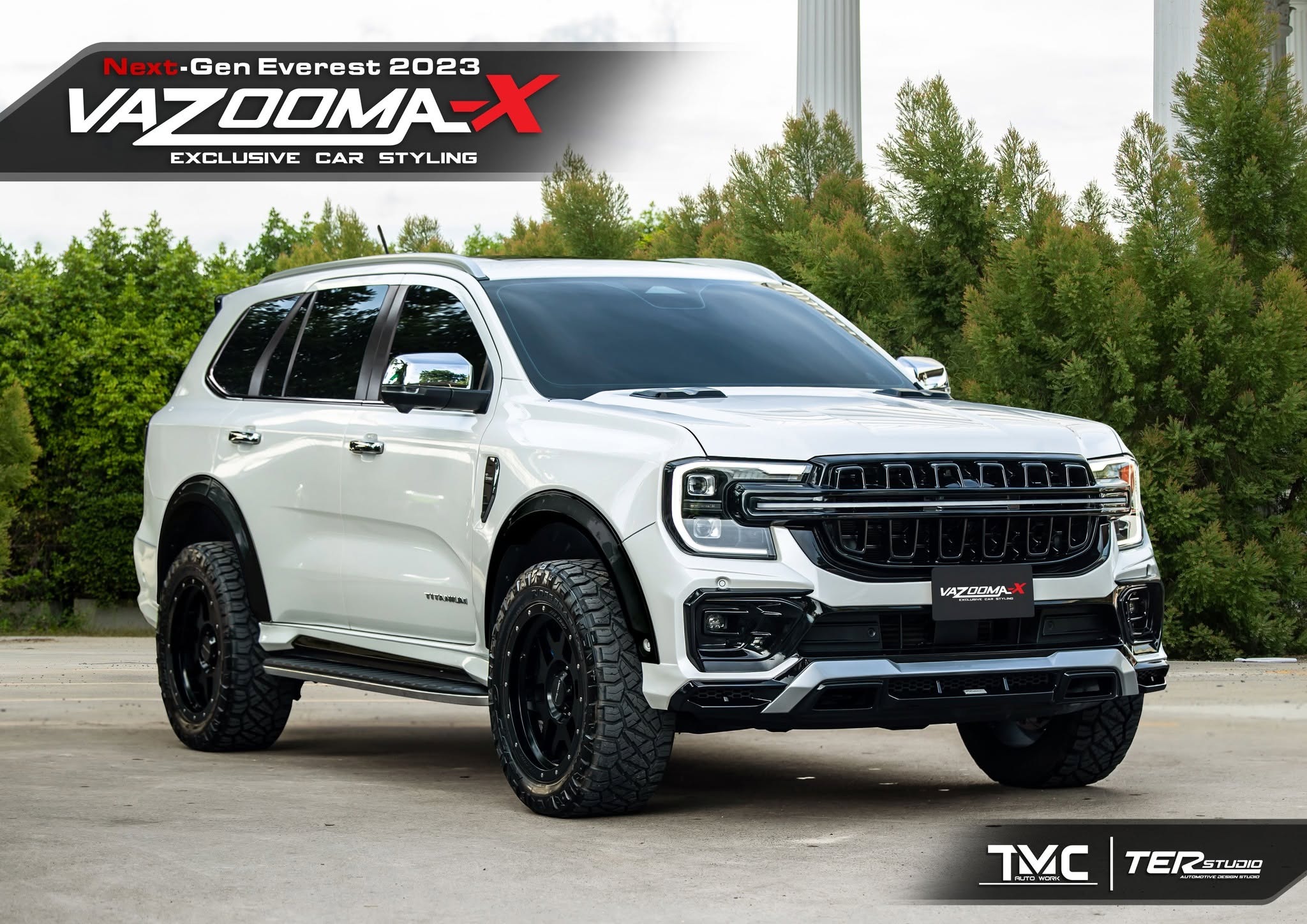 ชุดแต่ง Ford Everest โฉม 2022 VazoomaX