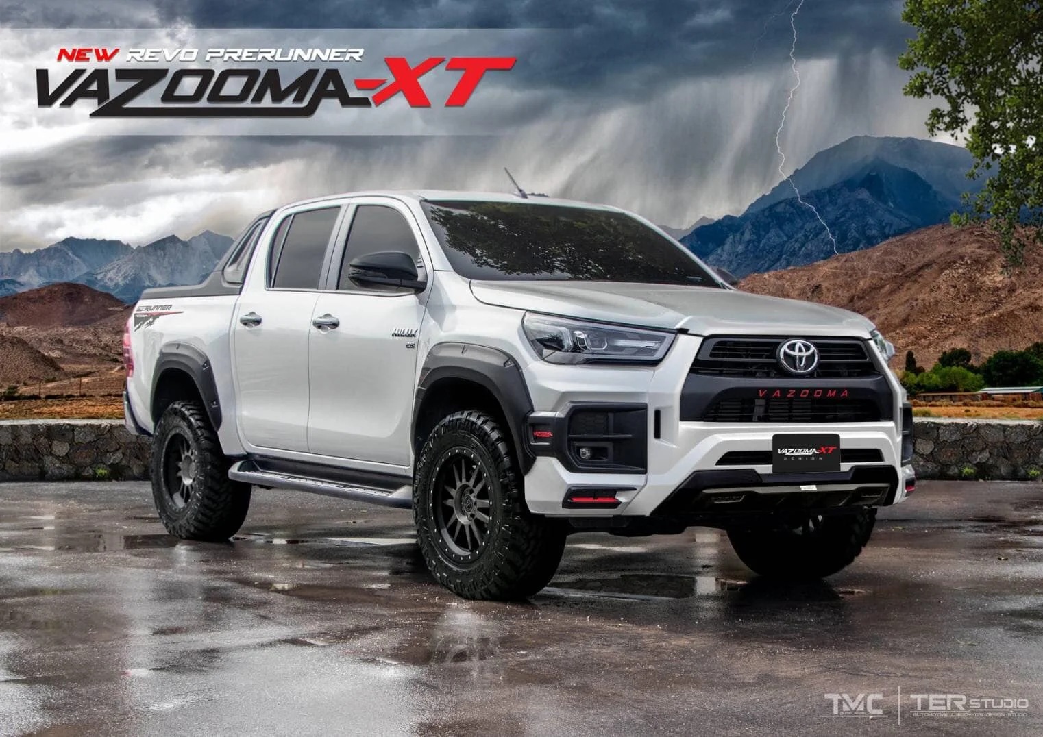 ชุดแต่ง Toyota Hilux Revo 2020 2024 VazoomaX 2021