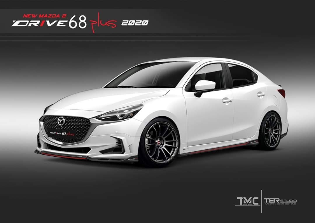 ชุดแต่ง Mazda2 2020 2022 Drive68 Plus 4 ประตู