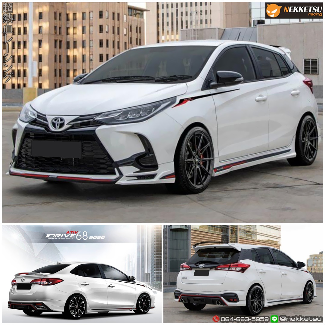 ชุดแต่ง Toyota Yaris Ativ 2020 2023 Drive68 4 ประตู