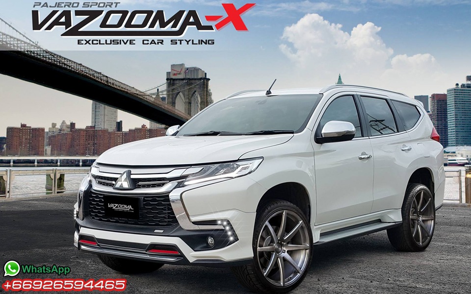 ชุดแต่ง Mitsubishi Pajero Sport VazoomaX 2019