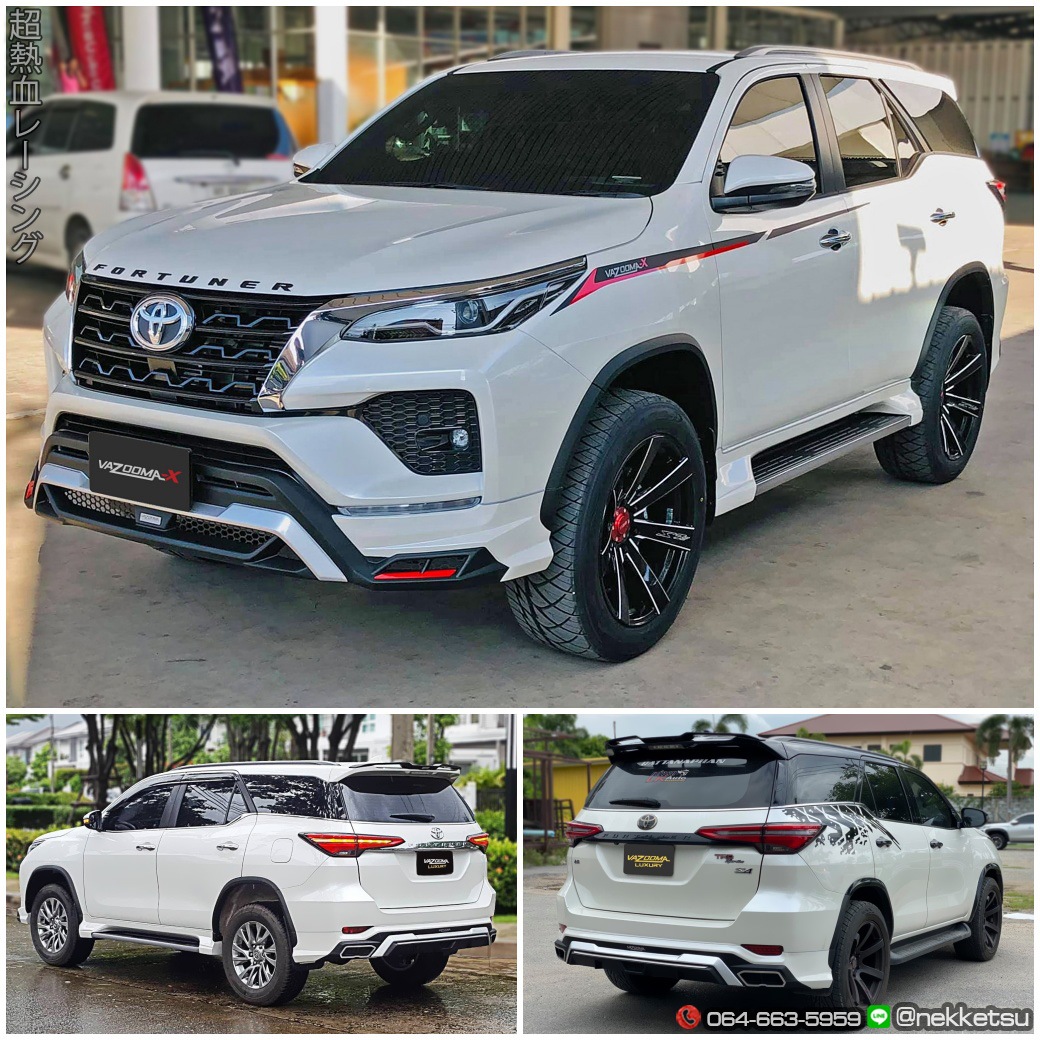 ชุดแต่ง Toyota Fortuner 2020 2024 Drive68 VazoomaX
