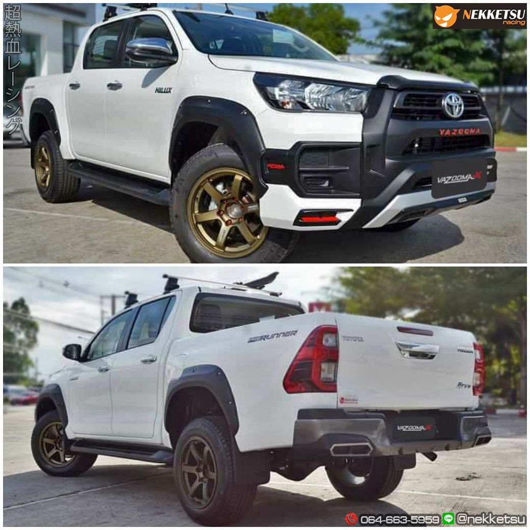 ชุดแต่ง Toyota Hilux Revo 2020 2024 Vazooma 4 Doors