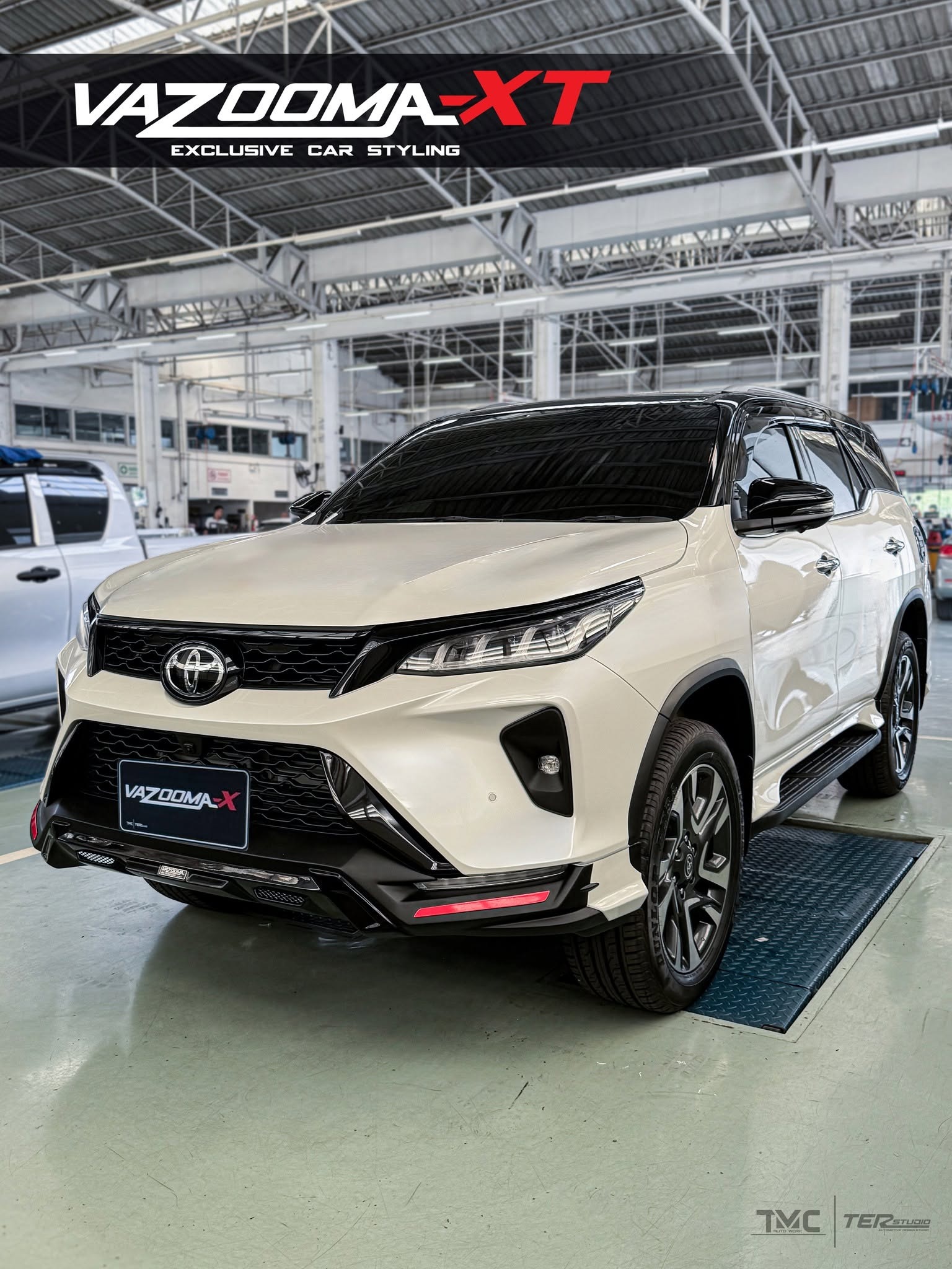 ชุดแต่ง Toyota Fortuner 2020 2024 Drive68 VazoomaXT