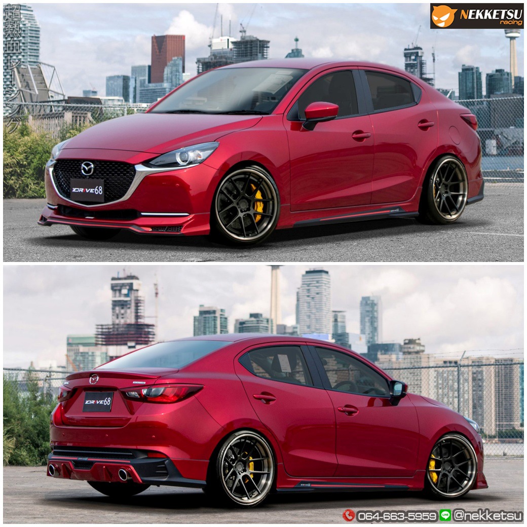 ชุดแต่ง Mazda2 2020 2022 Drive68 4 ประตู
