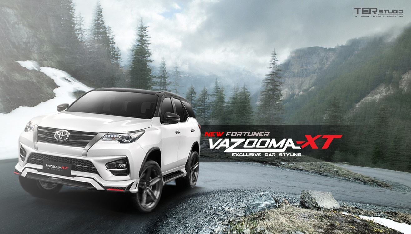ชุดแต่ง Toyota Fortuner 2015 2019 VazoomaXT TRD