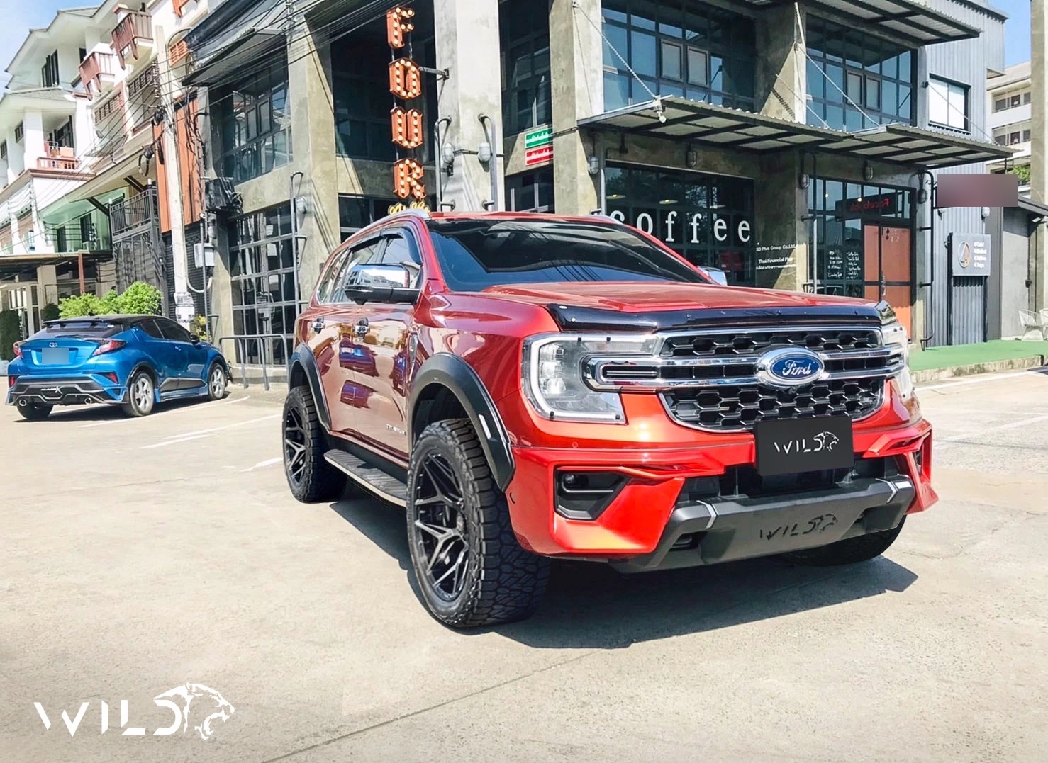ชุดแต่ง FORD EVEREST WILD (BLACK STYLE) 2022 V.1