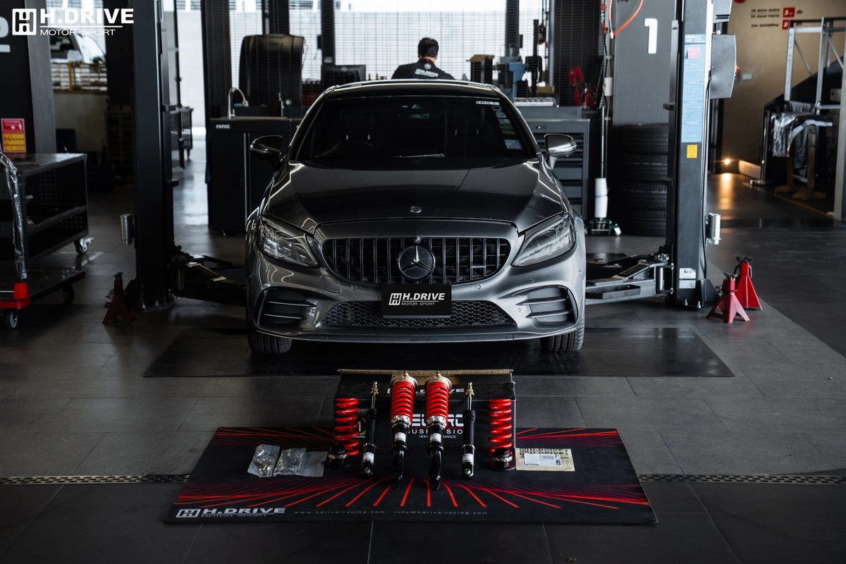 โช้คอัพ Mercedes-AMG C43 (W205) - H.Drive EURO Spec