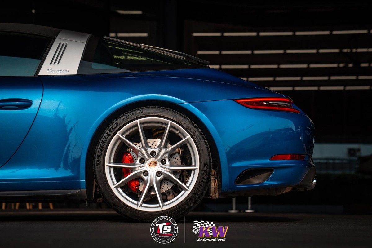 สปริงโหลดปรับระดับ Porsche 911 Targa 4s (991.2) - KW HAS — ภาพสินค้า 12