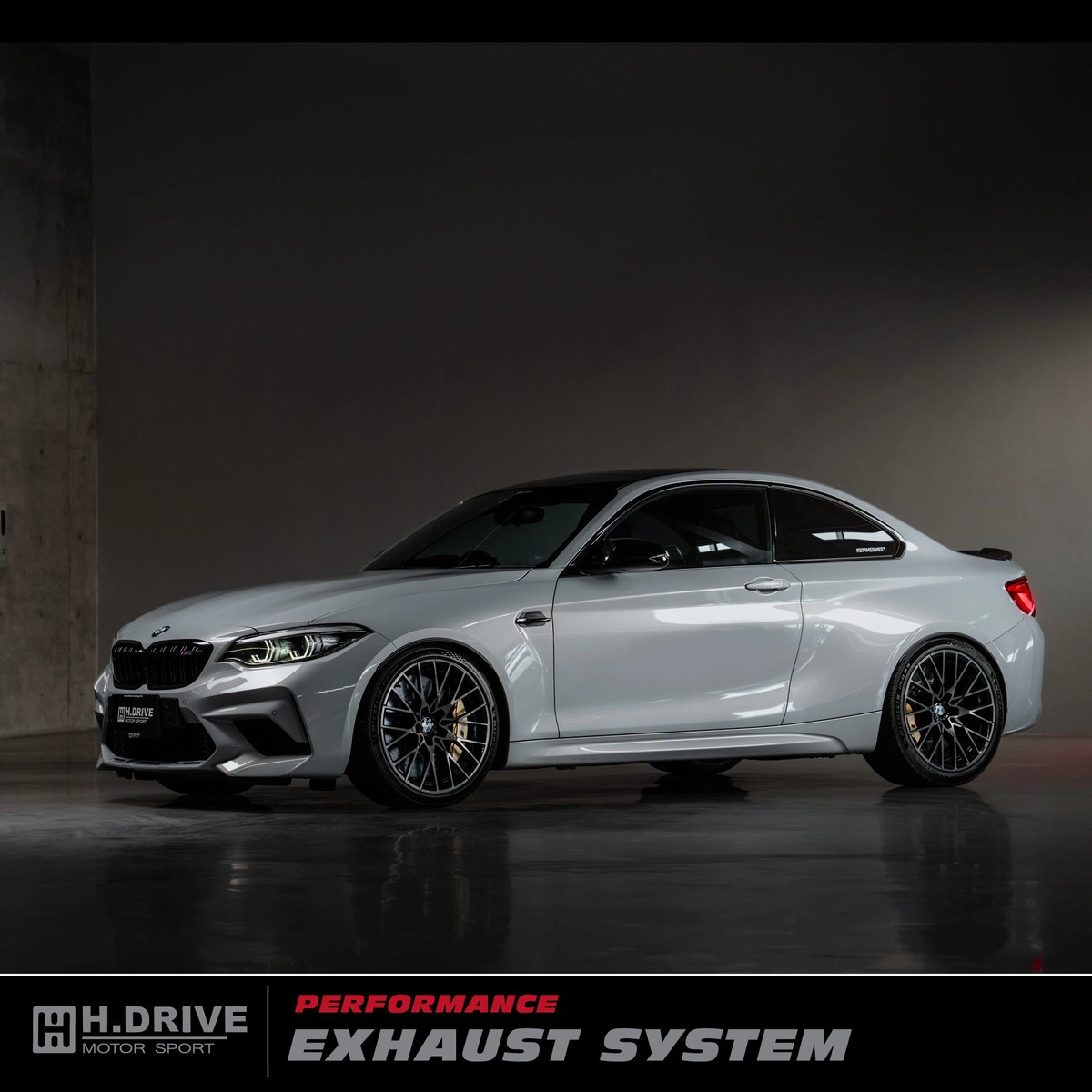 ระบบท่อไอเสีย BMW M2 Competition (F87) S55 - H.Drive Exhaust System — ภาพสินค้า 5