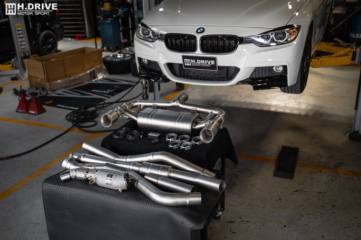 ระบบท่อไอเสีย BMW 3 Series (F30) N20 - H.Drive Exhaust System — ภาพสินค้า 4