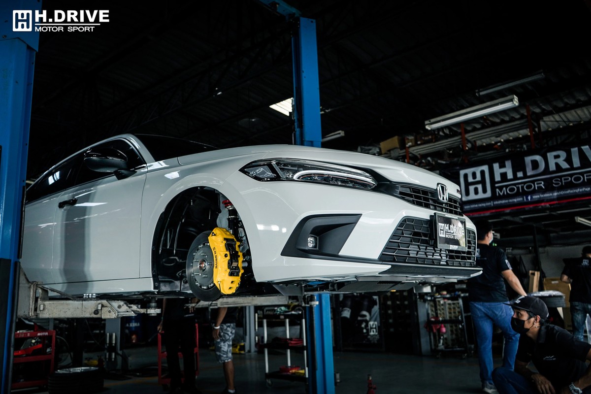 ชุดเบรก Honda Civic FE - H.DRIVE Brake kit GT Series — ภาพสินค้า 9