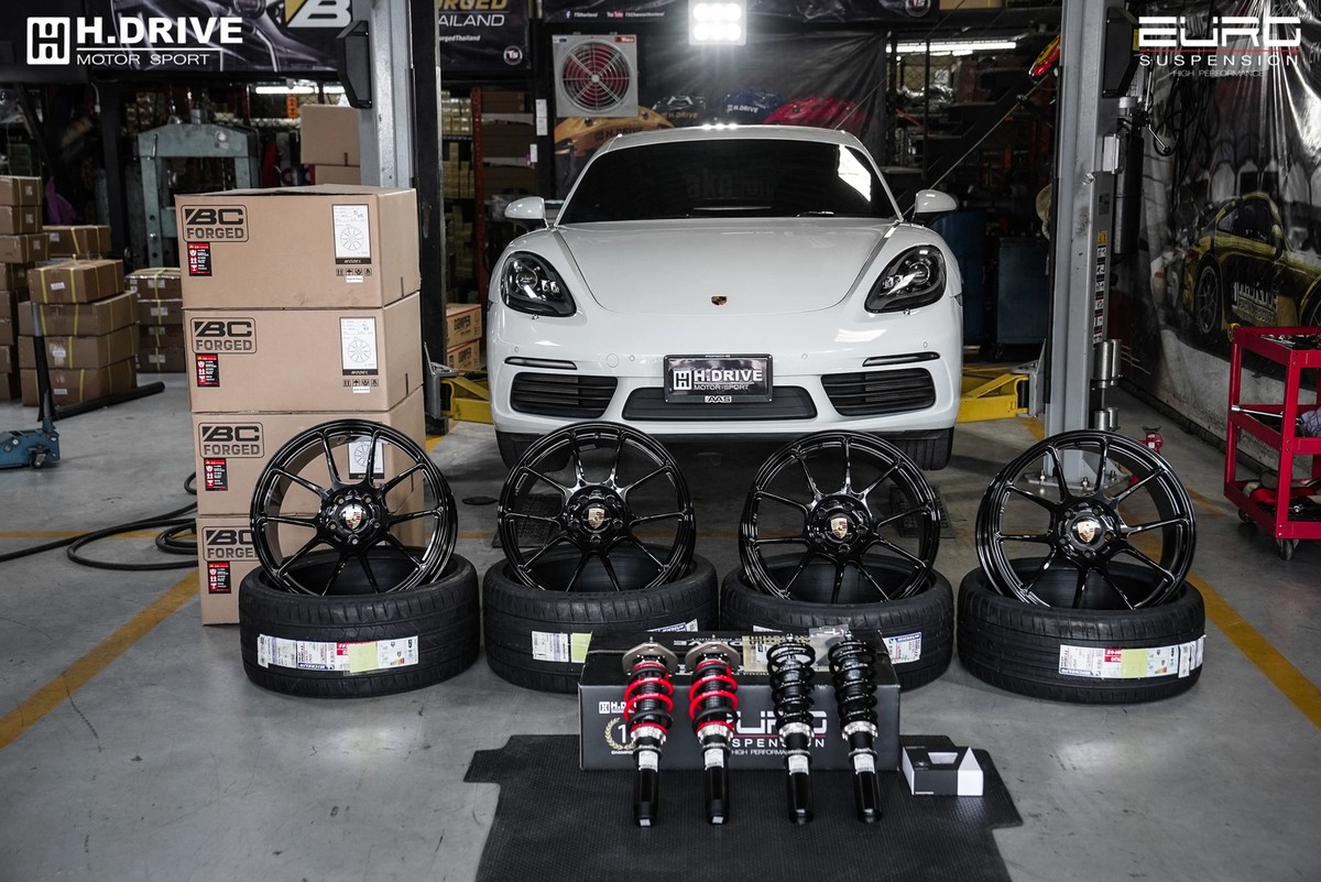 โช้คอัพ Porsche Cayman 718 - H.Drive Euro Spec