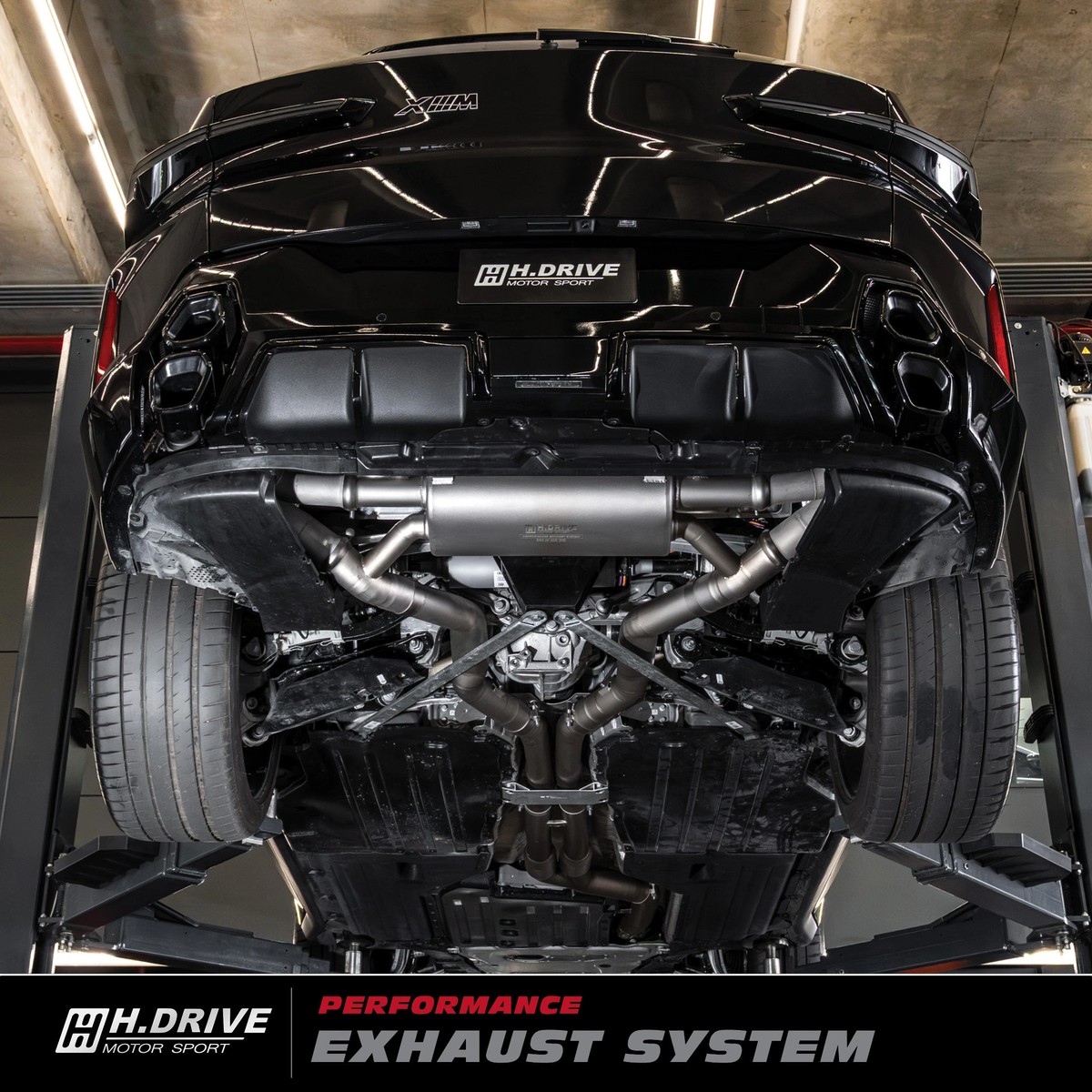 ระบบท่อไอเสีย BMW XM 50e (G09) - H.Drive Exhaust System — ภาพสินค้า 2