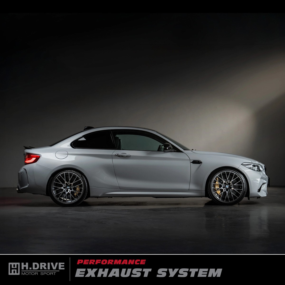 ระบบท่อไอเสีย BMW M2 Competition (F87) S55 - H.Drive Exhaust System — ภาพสินค้า 4