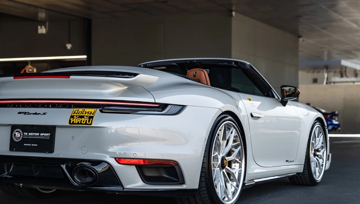 สปริงโหลดปรับระดับ Porsche 911 TurboS (992) Cabriolet - KW HAS — ภาพสินค้า 8