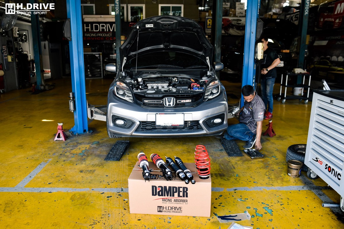 โช้คอัพ HONDA BRIO - H.Drive S Spec