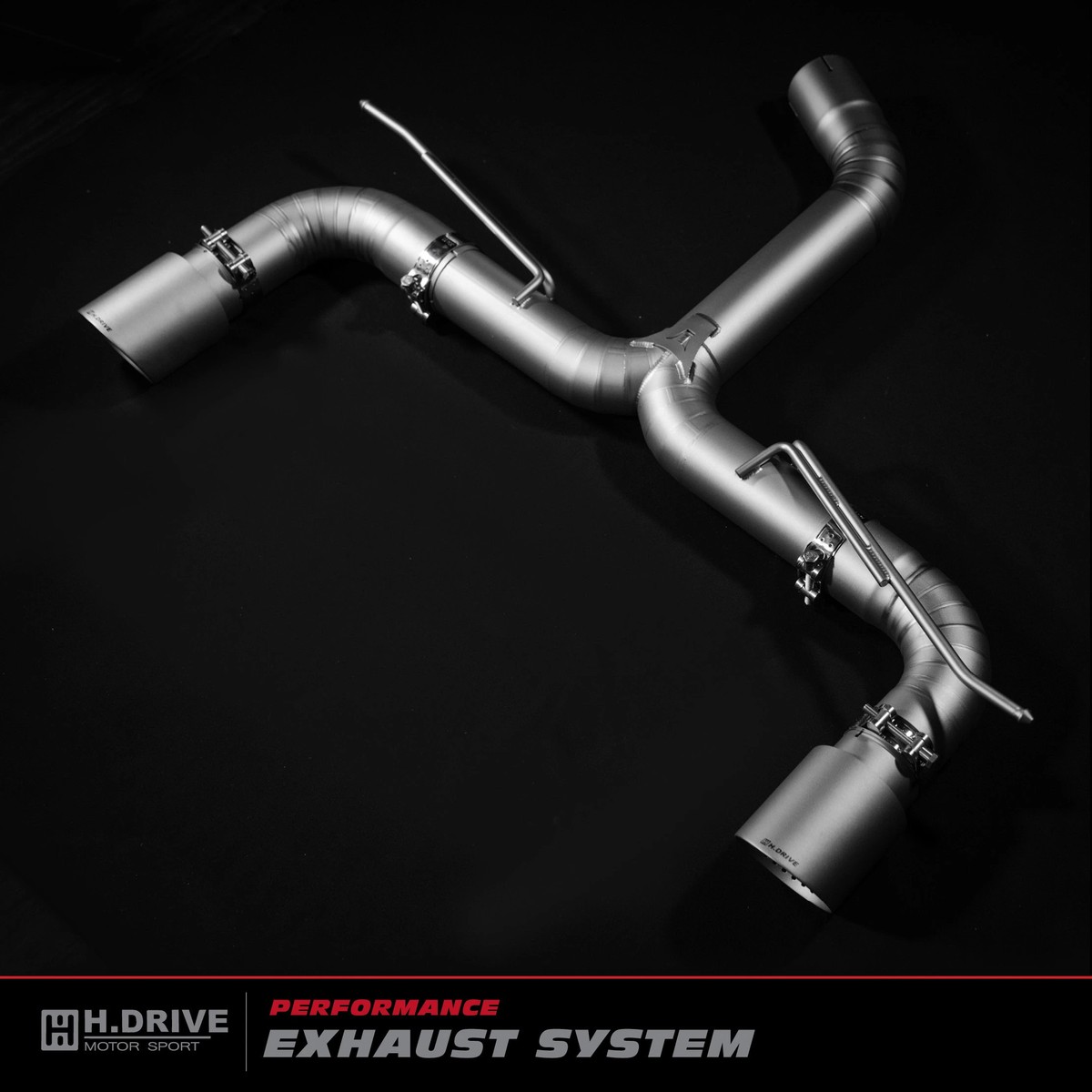 ระบบท่อไอเสีย VW Scirocco - H.Drive Exhaust System — ภาพสินค้า 4