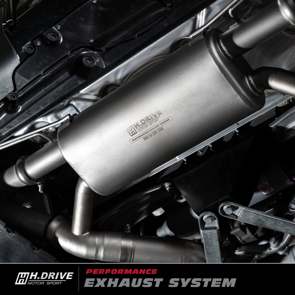 ระบบท่อไอเสีย BMW XM 50e (G09) - H.Drive Exhaust System — ภาพสินค้า 10