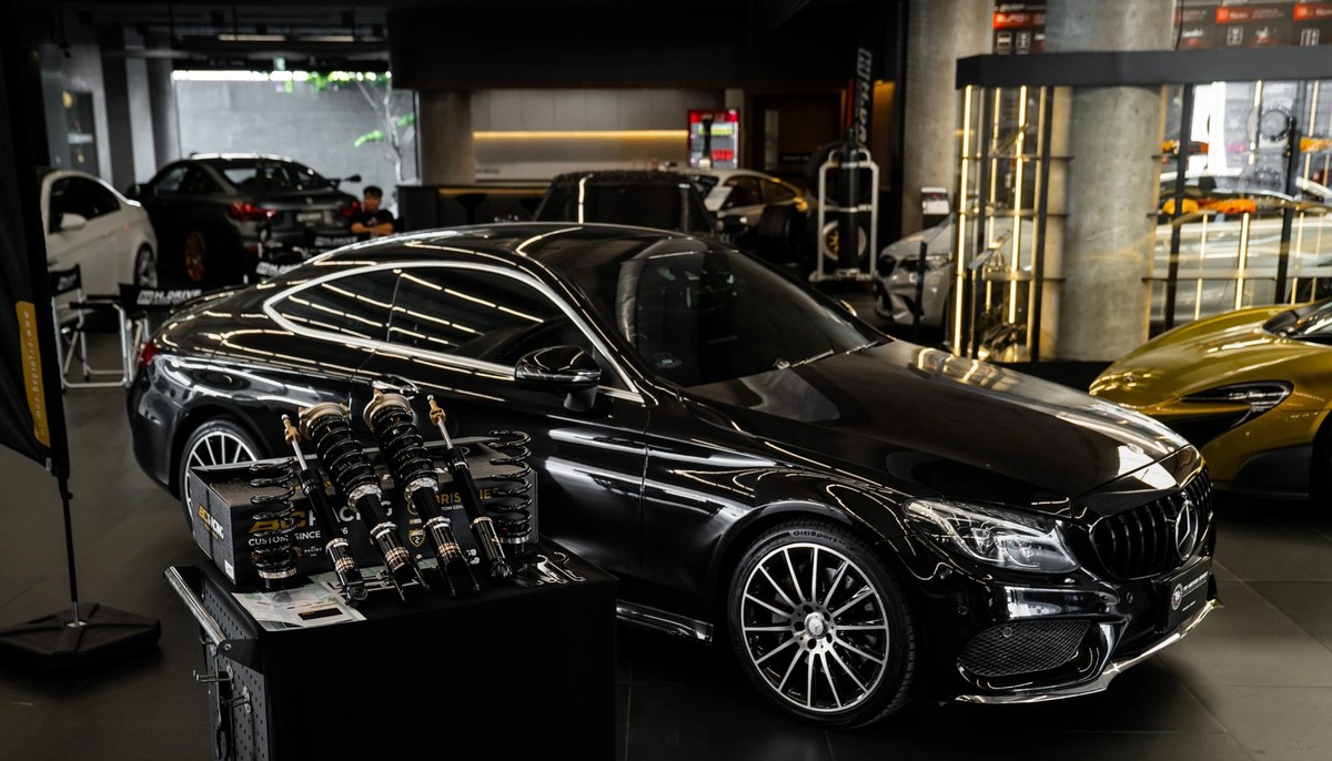 โช้คอัพ Mercedes-Benz C-Coupe (C205) - BC Racing BR-Series