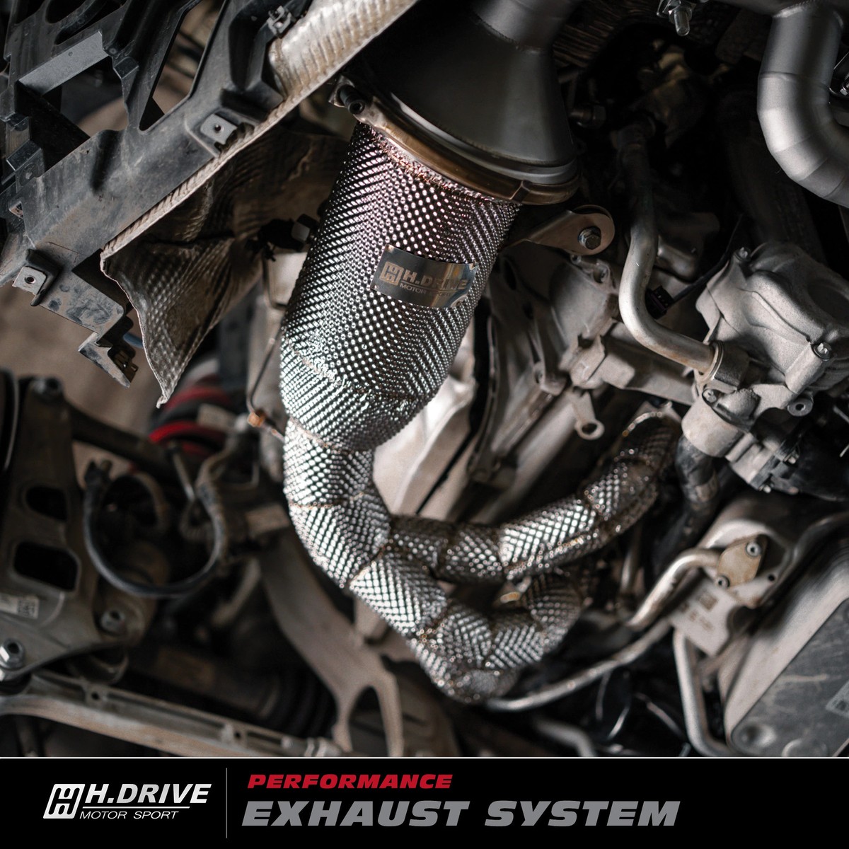 ระบบท่อไอเสีย Porsche 911 (992) GT3 Touring- H.Drive Titanium Exhaust System — ภาพสินค้า 4