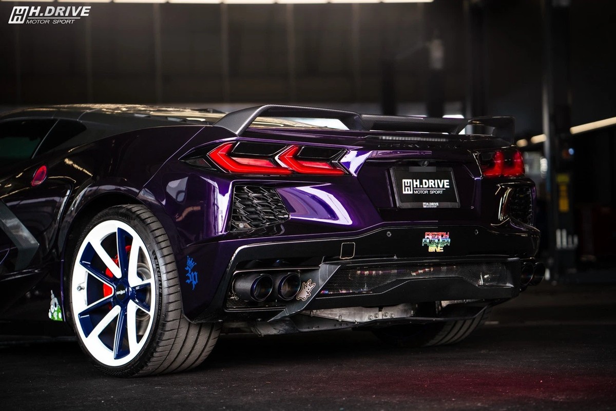 ระบบท่อไอเสีย Chevrolet Corvette Stingray (C8) - H.Drive Exhaust System — ภาพสินค้า 2