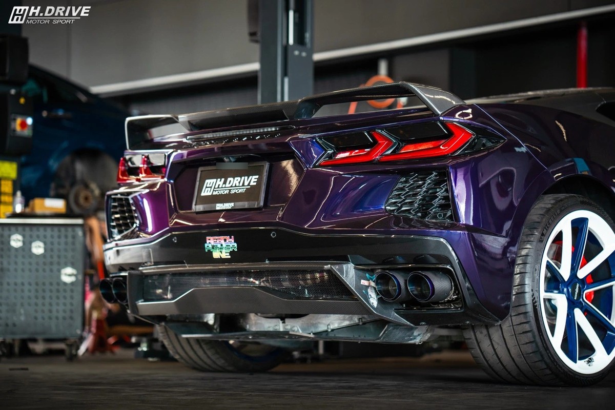 ระบบท่อไอเสีย Chevrolet Corvette Stingray (C8) - H.Drive Exhaust System — ภาพสินค้า 6