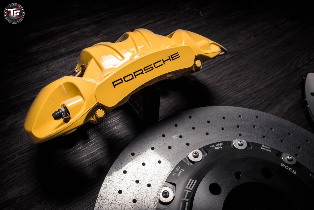 ชุดเบรก Porsche Carbon Ceramic Brake Kit For Porsche 911 Carrera