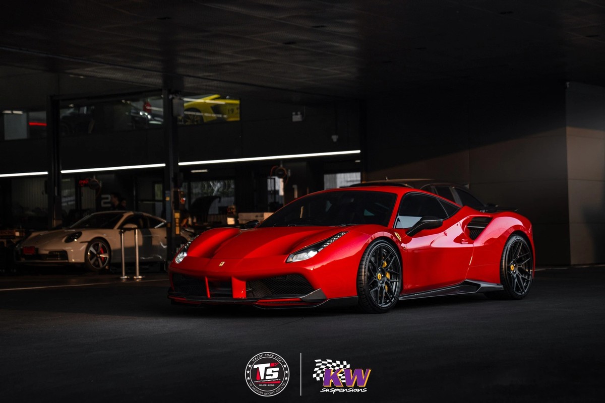 โช้คอัพ Ferrari 488 GTB - KW Suspension V5