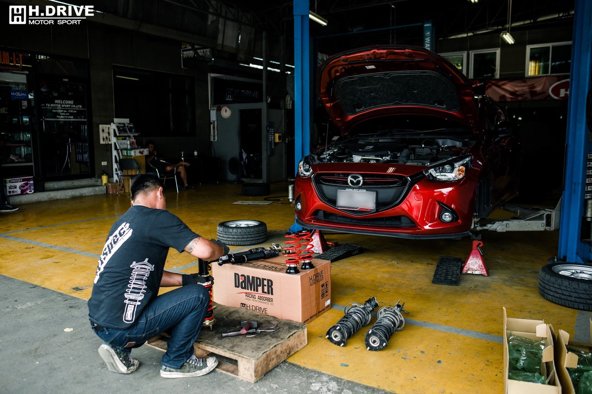 โช้คอัพ MAZDA 2Skyactiv (DJ) - H.Drive S Spec — ภาพสินค้า 11