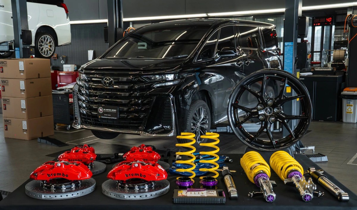 โช้คอัพ TOYOTA Alphard (AH40) - KW Suspension V3 Leveling