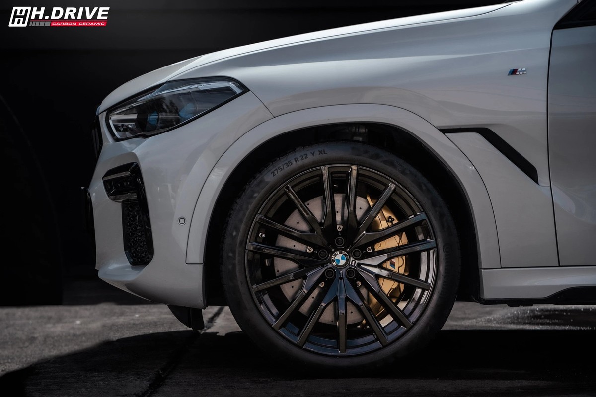 ชุดเบรก M Performance 10Pots Carbon Ceramic For BMW X6 (G06) — ภาพสินค้า 9