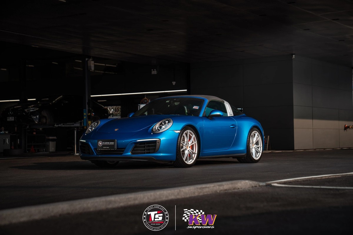 สปริงโหลดปรับระดับ Porsche 911 Targa 4s (991.2) - KW HAS — ภาพสินค้า 11