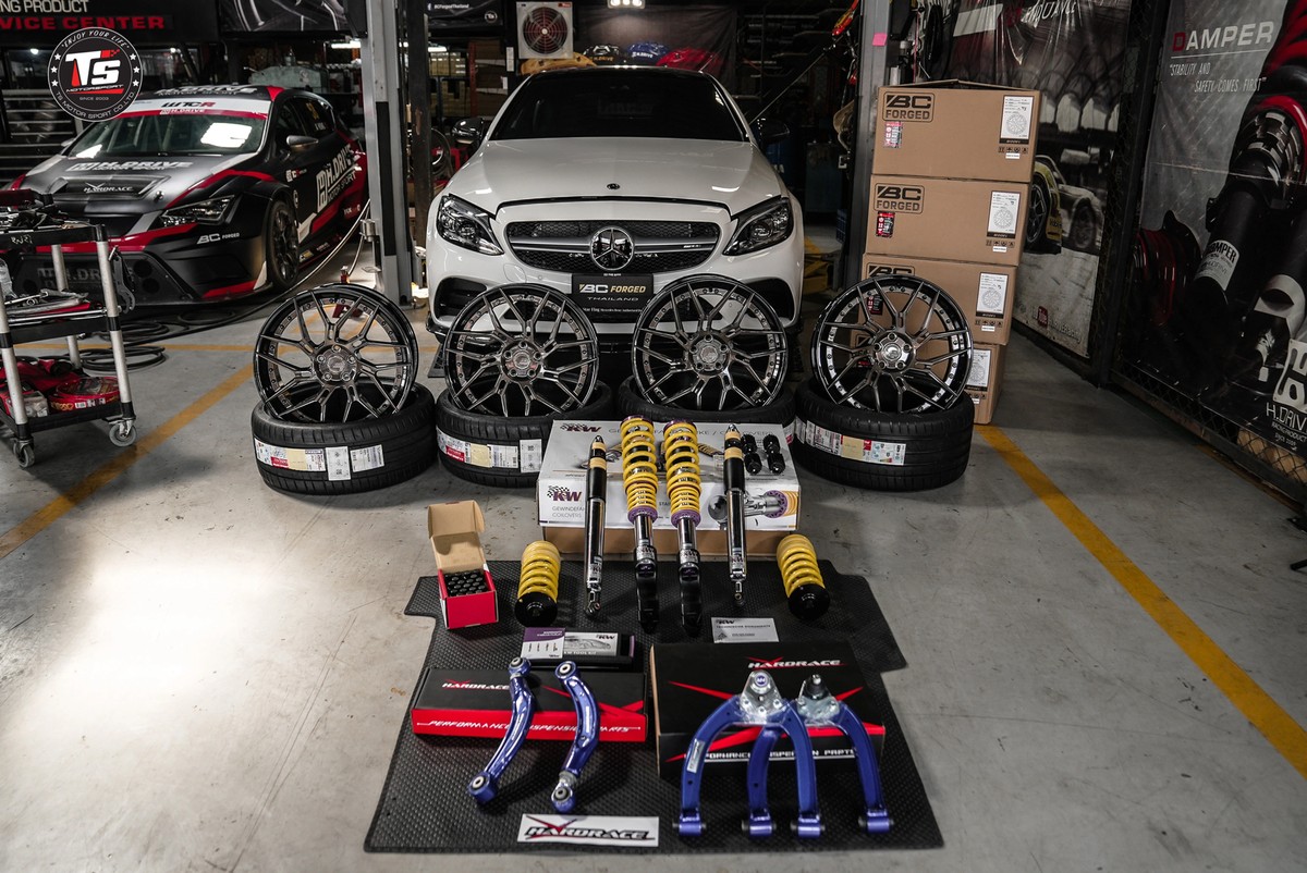โช้คอัพ Mercedes-Benz C43 AMG - KW Suspension