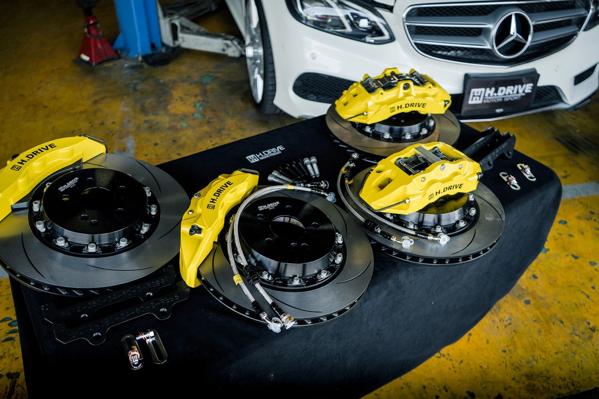 ชุดเบรก Mercedes-Benz E-Class W212 - H.DRIVE Brake kit GT Series — ภาพสินค้า 2